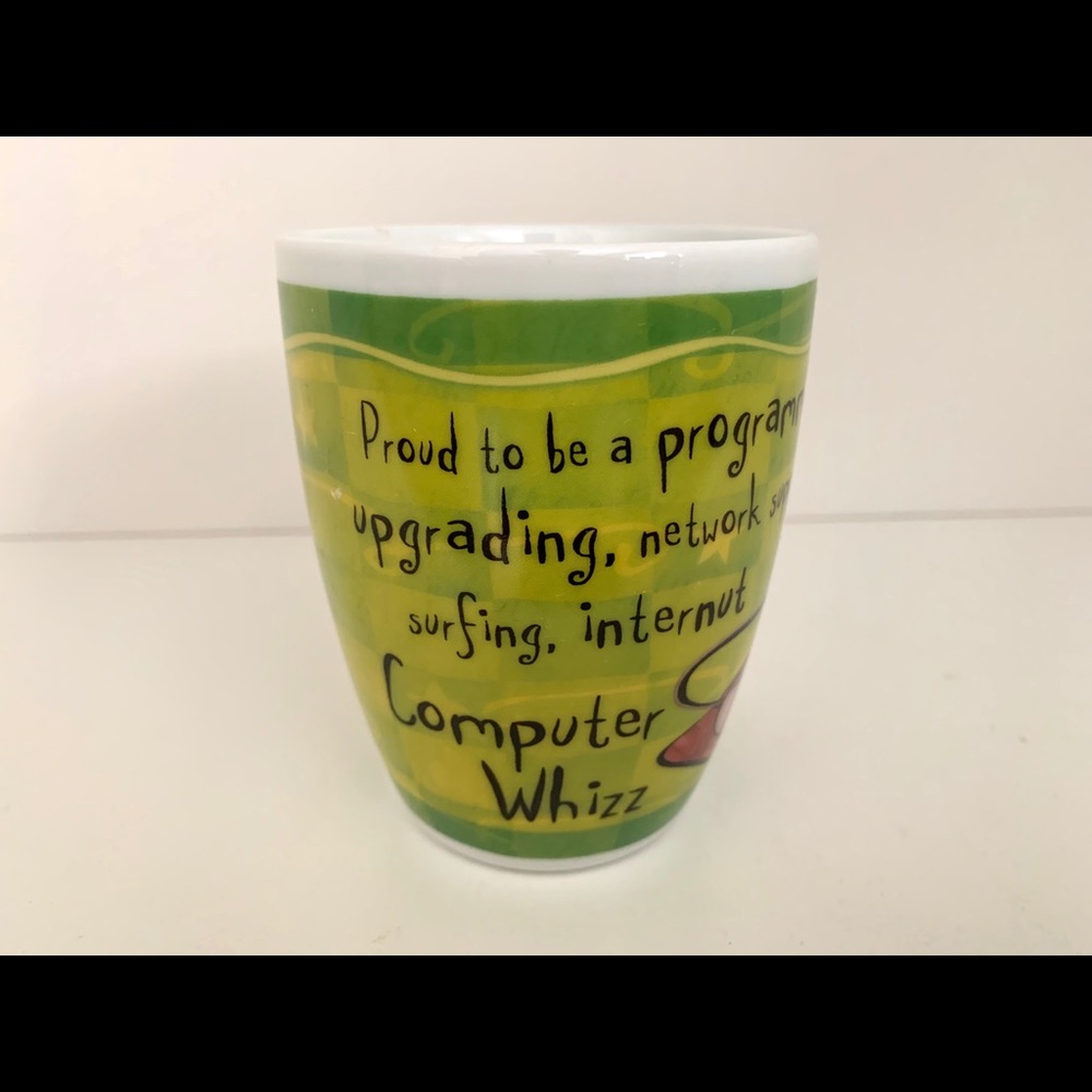 History and Heraldry Computer Whizz Programmer Mug - Picture 2 of 6